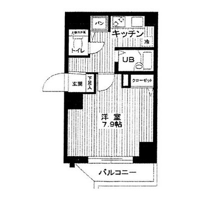 東京都江東区亀戸３丁目 賃貸マンション 1K