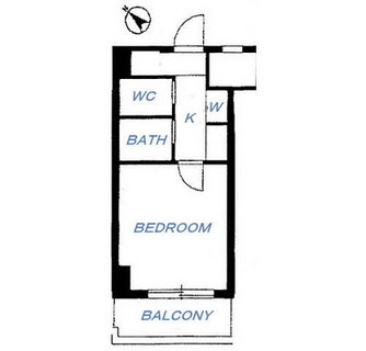 東京都中央区日本橋人形町３丁目 賃貸マンション 1K