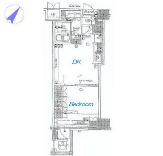 東京都中央区銀座７丁目 賃貸マンション 1DK