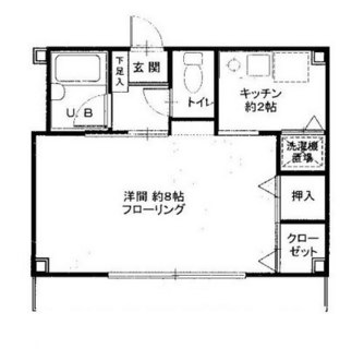 東京都品川区上大崎１丁目 賃貸マンション 1K