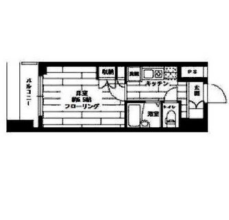 東京都品川区大崎５丁目 賃貸マンション 1K