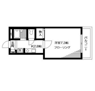 東京都品川区西五反田５丁目 賃貸マンション 1K