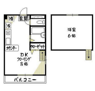 東京都品川区西五反田６丁目 賃貸マンション 1DK