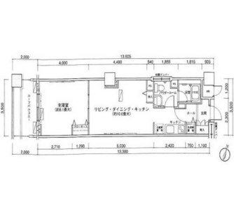 東京都品川区上大崎３丁目 賃貸マンション 1LDK