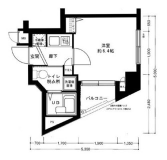 東京都中央区日本橋箱崎町 賃貸マンション 1K