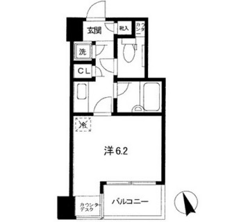 東京都中央区日本橋兜町 賃貸マンション 1K