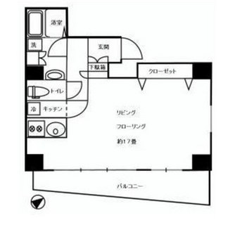 東京都中央区日本橋茅場町２丁目 賃貸マンション 1R