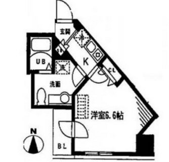 東京都中央区八丁堀３丁目 賃貸マンション 1K