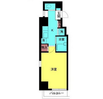 東京都港区芝１丁目 賃貸マンション 1K