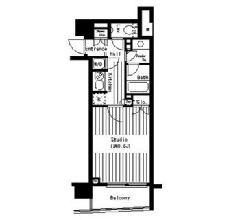 東京都中央区日本橋堀留町２丁目 賃貸マンション 1K