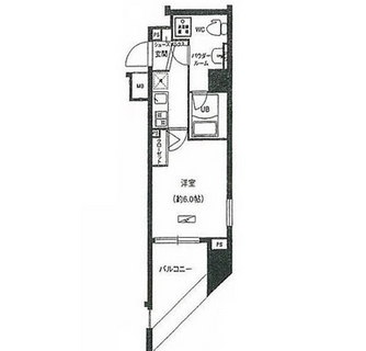 東京都港区高輪１丁目 賃貸マンション 1K