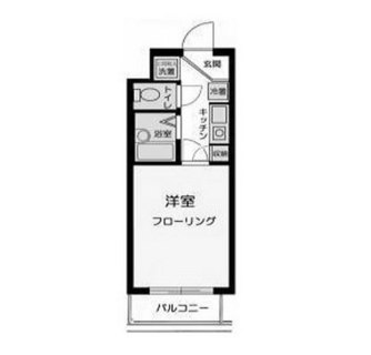 東京都品川区西五反田６丁目 賃貸マンション 1K