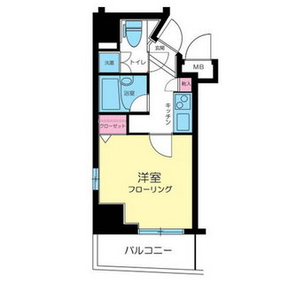 東京都中央区日本橋小伝馬町 賃貸マンション 1K