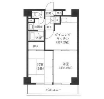 東京都中央区日本橋中洲 賃貸マンション 2DK