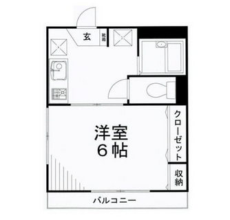 東京都台東区浅草６丁目 賃貸マンション 1K