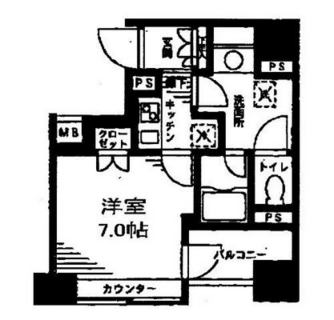 東京都中央区日本橋馬喰町１丁目 賃貸マンション 1K