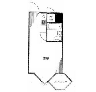 東京都港区芝浦４丁目 賃貸マンション 1R