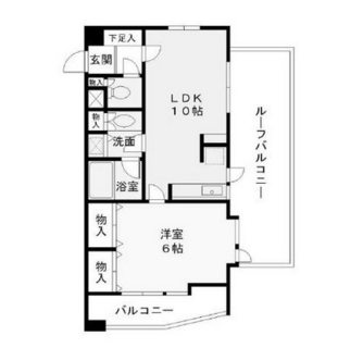 東京都大田区北馬込２丁目 賃貸マンション 1LDK