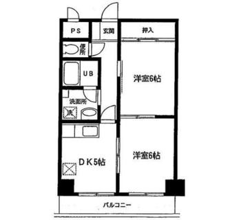 東京都台東区三筋１丁目 賃貸マンション 2DK