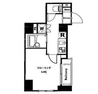 東京都中央区八丁堀３丁目 賃貸マンション 1K