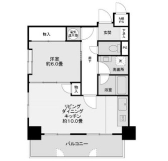 東京都中央区日本橋箱崎町 賃貸マンション 1LDK