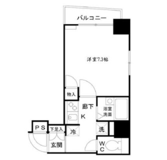 東京都中央区日本橋堀留町２丁目 賃貸マンション 1K