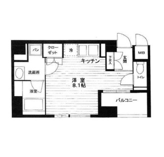 東京都台東区松が谷２丁目 賃貸マンション 1R