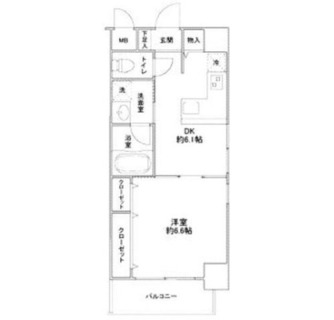 東京都台東区雷門２丁目 賃貸マンション 1DK