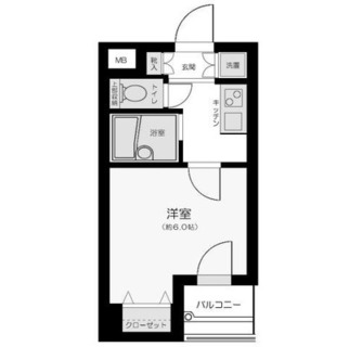 東京都中央区日本橋浜町３丁目 賃貸マンション 1K