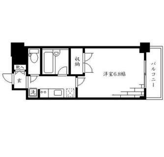 東京都墨田区吾妻橋２丁目 賃貸マンション 1K