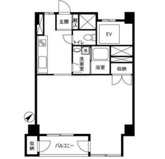 東京都中央区日本橋蛎殻町２丁目 賃貸マンション 1K